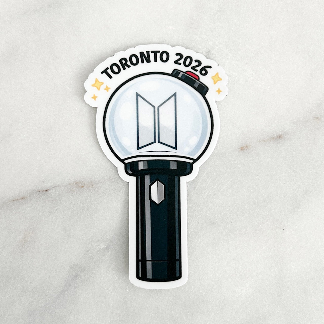 BTS Tour Sticker - ARMY Lightstick Toronto 2026