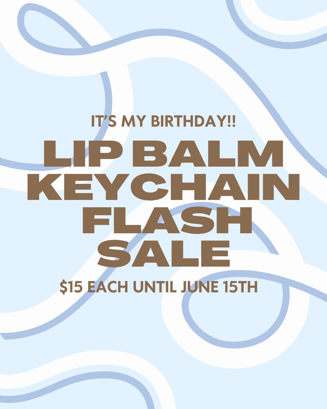 lip balm keychain flash sale